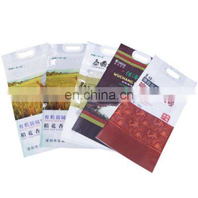 Custom Printed Plastic Nylon 10kg Rice Packing Bag photo-2