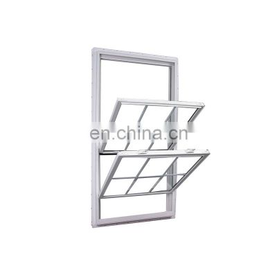 Manufacturer Aluminum PVC Casement And Awning Sliding Double Hung Window With Double Glass