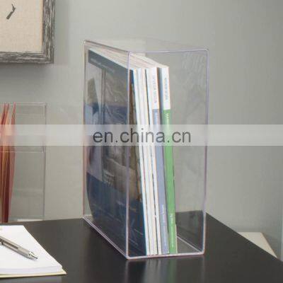Clear Acrylic Magazine Holder for Office, Home photo-4
