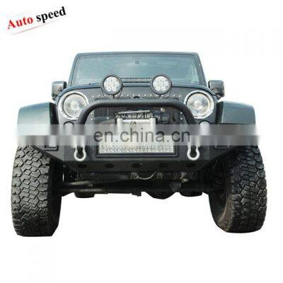 front steel bumper with LED for JEEP WRANGLER JK 07-16