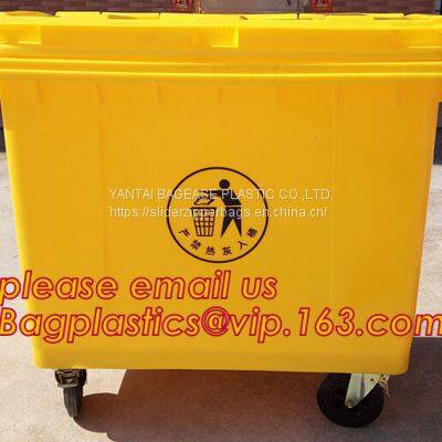 Hospital Dust Bin, Bio Medical Waste Bin, Plastic Medical Containers, Collection of Small Glass Medical Products, Various Sizes photo-2