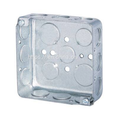 Deep Conduit Handy Outlet Square Utility Octagonal Extension Galvanized Steel Metal Junction Box