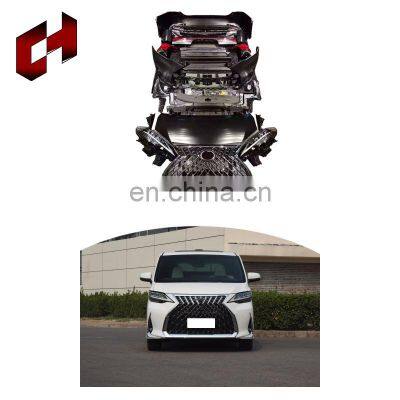 CH Amazon Hot Selling Best Fitment Grilles Wheel Eyebrow Whole Body Kits For Toyota Alphard 2015-On To Lexus Lm