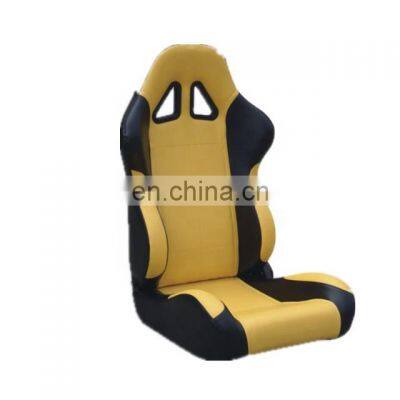 New 2018 fashionable Racing Seat Car Seat Sports Racing Seat  Adjustable PVC  single slider  JBR1006