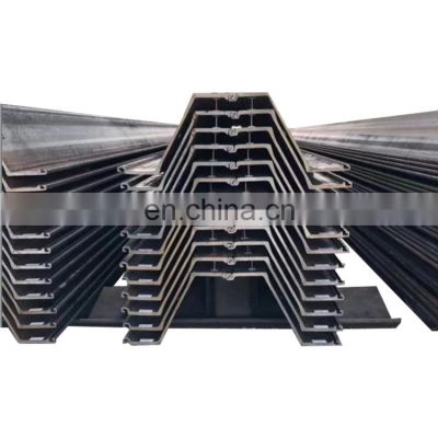 Wholesale customized 600x355x7mm type 4 hot rolled steel sheet pile