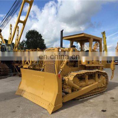 Second hand cat bulldozer with mesh cabin d7f d7h d7r d7g dozers