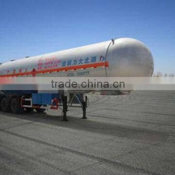 Three Axles LPG Tank Semi Trailer