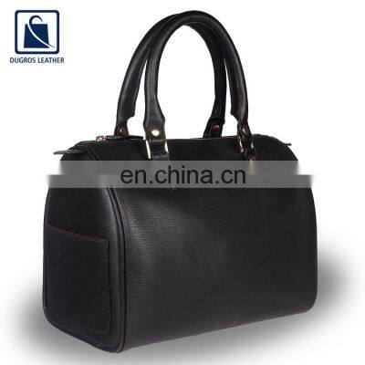 Supplier High Quality Ladies Genuine Leather Custom Logo Fashion Handbag