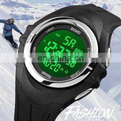 New Arrival Skmei 1790 Wholesale Black Sport Digital Watch for Men Wristwatch Factory Price