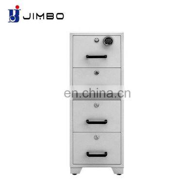 JIMBO Metal Office File Storage Furniture Iron Full Height Swing Steel Cupboard Filing Cabinet photo-3