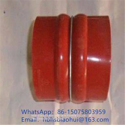 Silicone turbocharger hose inflation hump hose