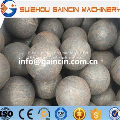 grinding media forged balls, steel forged mill balls for metal ores grinding