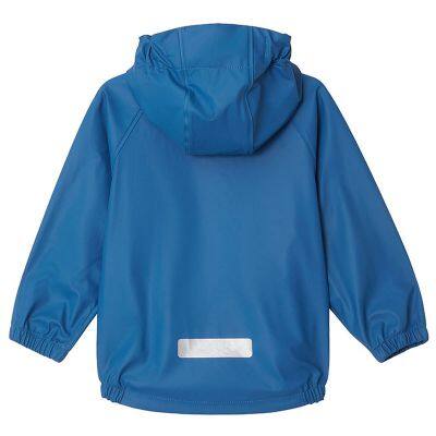 Rain Jacket Waterproof Recycled Green Rainy Suit for Kids photo-3