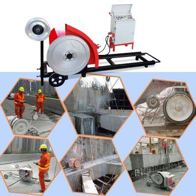 Wire Saw Machine For Block Squaring And Slabs Cutting photo-3