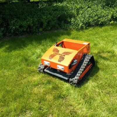 Remote Control Grass Trimming Machine for Sale Remote Operated Lawn Mower Robot for Sale photo-2