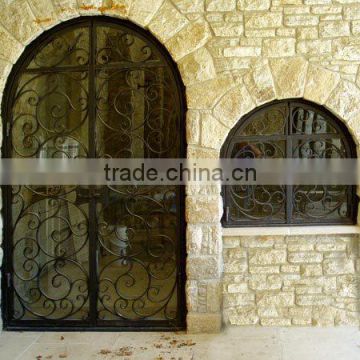 The newest metal window grills design and door