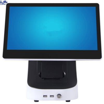 All in One 15.6 Inch Windows Capacitive Touch Dual Screen Billing Machine POS With 11.6 Inch Customer Display photo-5
