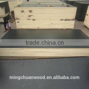 9mm 12mm 15mm 18mm Black/brown/red Film Faced Plywood for Concrete Shuttering Black Film Faced Plywood photo-5