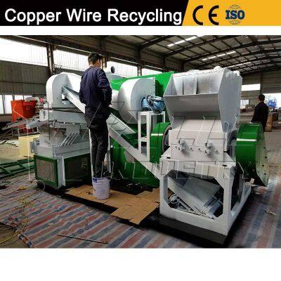 Industrial Machinery 50-1000kg/H High Output Electric Scrap Copper Wire Recycling Machine Copper Cable Granulator Machine