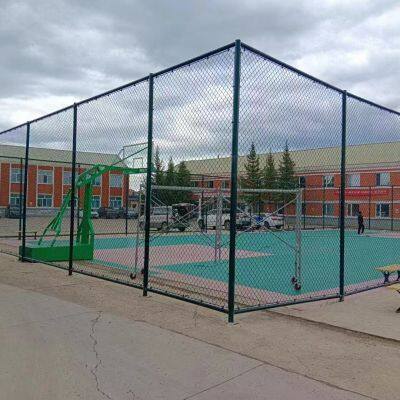 Supply PVC Coated Chain Link Wire Mesh Fence for Garden/Basketball Court
