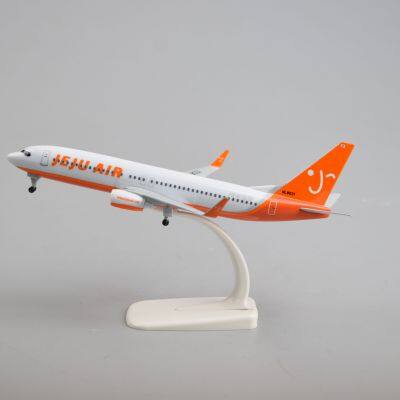 Plane model 20cm B737 JEJU AIR