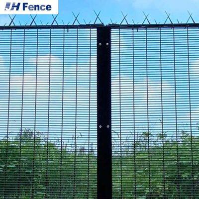 Экологически чистая горяче-цинкованная/порошковая покраска, высокая безопасность, анти-взлет, анти-воровская, безопасная металлическая сетка сварная, прозрачная, сетка 358