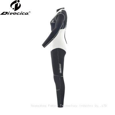 Waterwear Fullset Free Diving Fullsuit SBR Blindstitched Wetsuit Neoprene Stuff for Scuba photo-3