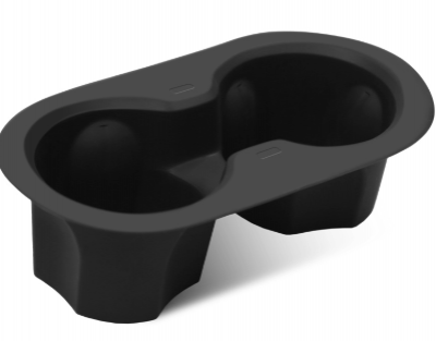 25 TMY Juniper подставка для стаканов во 2-м ряду, силиконовая, черная.