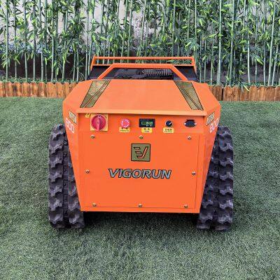 Vigorun MTSK800 Industrial Grade Tracked Robot Automatic Field Brush Cutter 420cc for Lawns Orchards Agricultural Use photo-5