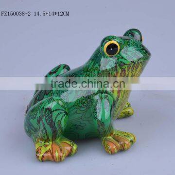 Resin Garden Decorative Lifelike Frog Statue