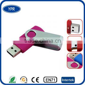 Cheap promotional Full Capacity 2GB/4GB/8GB/16GB swivel flash drive usb