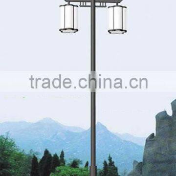 double arm solar garden light