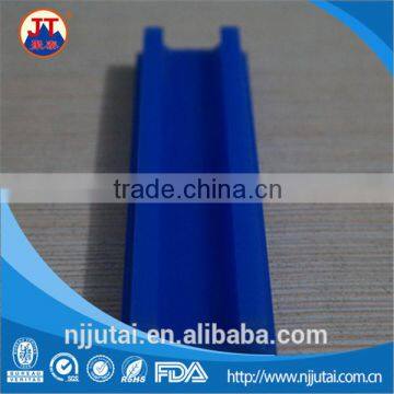 CNC OEM blue UHMWPE guide rail