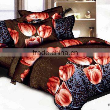 Flower Printed Duvet Bedding Sets 3D photo-5