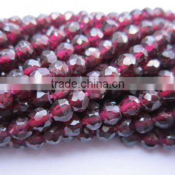 natural garnet beads