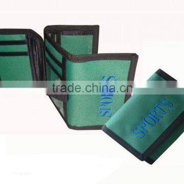 Funny tfifold Nylon Sport Wallet For Promotion