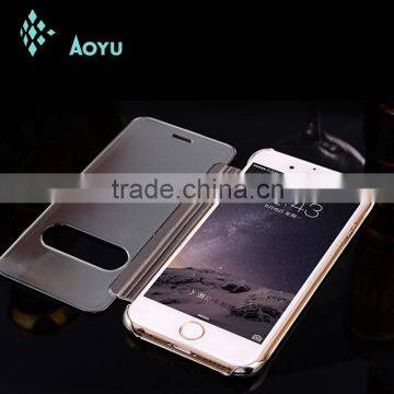 2016 Luxury Phone Cases for IPhone 5 5S 6 4.7inch Hybrid Soft Silicon Fashion Diamond Mirror Back Cover Shell Cases Quality Choice