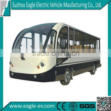 Electric enclosed shuttle bus, 11 passengers, EG6118KBF, CE approved