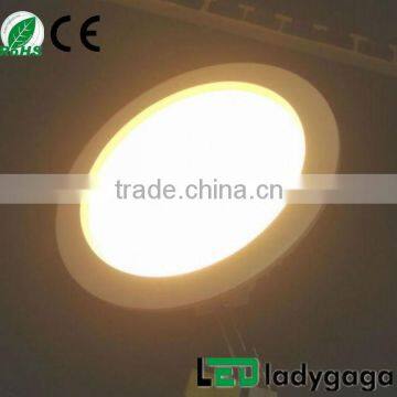 factory price 10w 180mm round panel light led round flat panel light