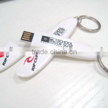 Custom Logo Usb Surfboard Flash Disk 4Gb