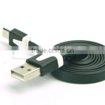 Slim Flat Electric Data Connector Micro USB Cable photo-2