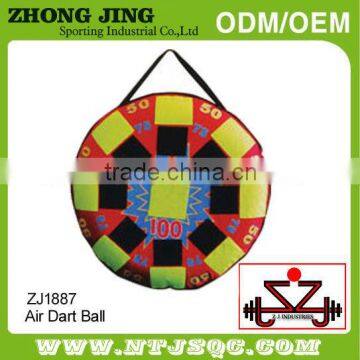 Ironsystem Sporting attractive price and novel design hook and loop inflatable dartboard set