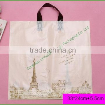 Best Price Chinese Factory Wholesale Custom Printed Plastic Shopping Bag with Die Cut Handle