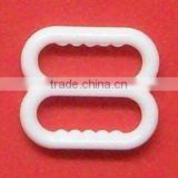 White plastic bra slider