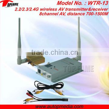 WTR-13 1.2Ghz AUDIO&VIDEO transmission&reception, 700mW