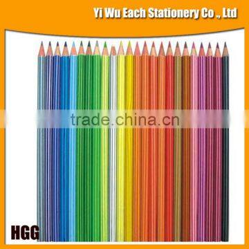 Top Quality Promotional Wooden Striped Pencils With EN71 FSC Certification