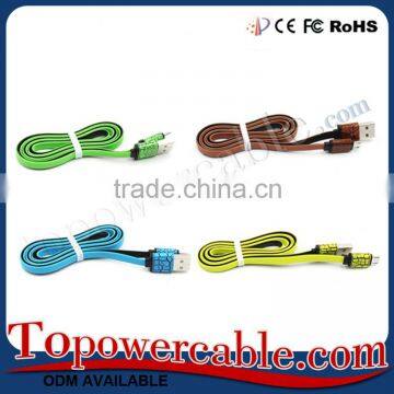 Factory Manufacturing Colorful Micro USB Fast Charging Cable Cord Leads photo-3