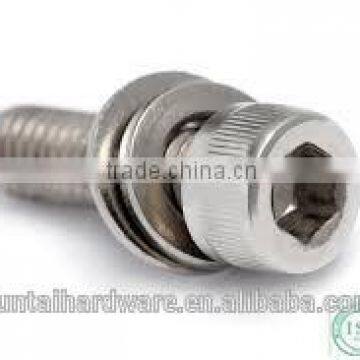 Torx socket head cap screw with washer