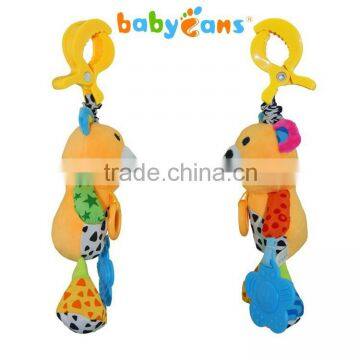 Babyfans Baby Cute Bear Shaped Plush Music Voice Flexible Puppet Educational Hanging Toys China Factory Wholesale photo-4