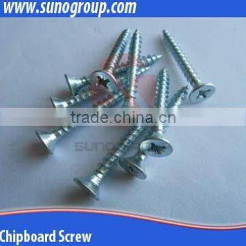 With High Quality slotted raised csk wood screws